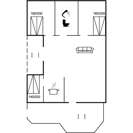 Clari - 250m From The Sea By Interhome Dom wakacyjny